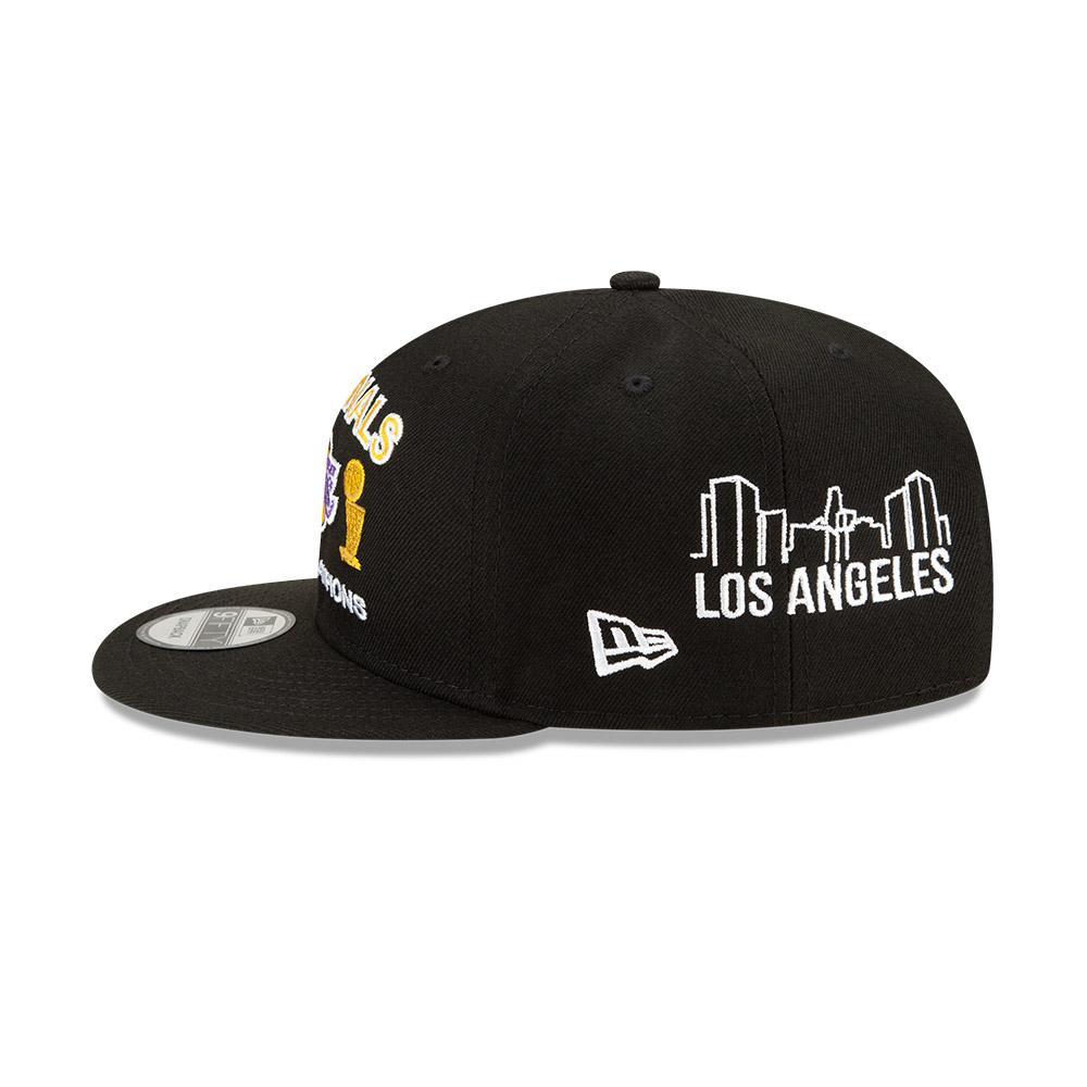 NEW ERA 9FIFTY WHITE CROWN PATCHES LOS ANGELES LAKERS TWO TONE