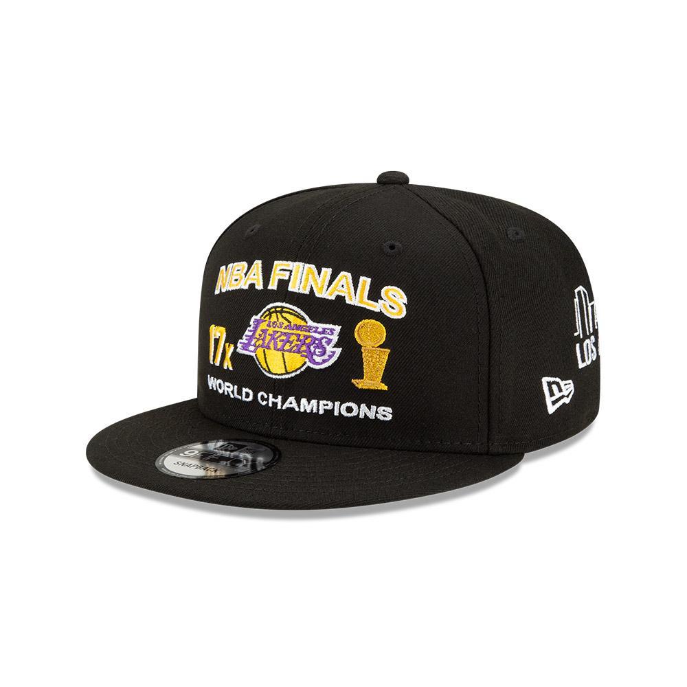 New Era Los Angeles Lakers NBA Finals Icon 9/50 Snapback Hat (60180973) - STNDRD ATHLETIC CO.
