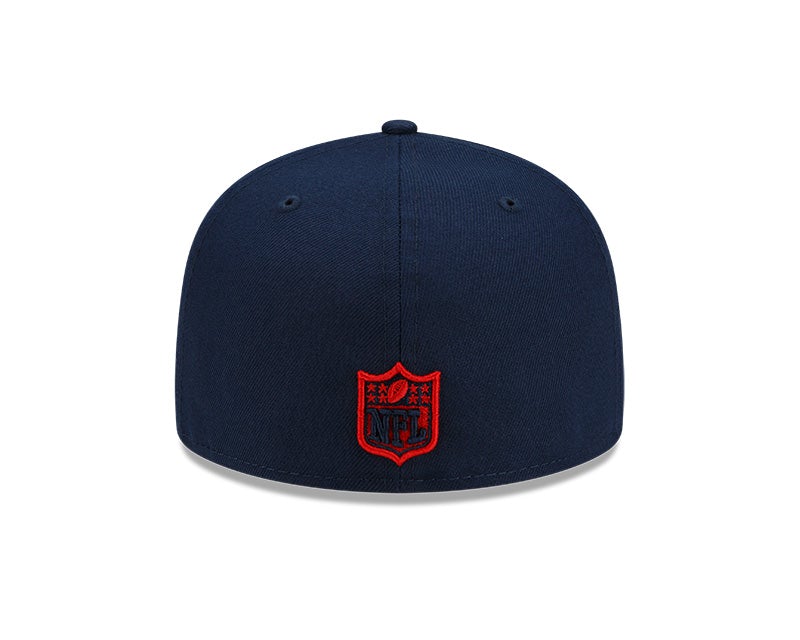 New Era New England Patriots Patch Cluster 59/50 Fitted Hat (60224631) - STNDRD ATHLETIC CO.
