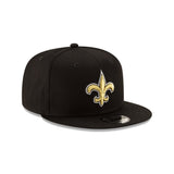 New Era New Orleans Saints Basic 9/50 Snapback (11872968) - Black/Gold - STNDRD ATHLETIC CO.