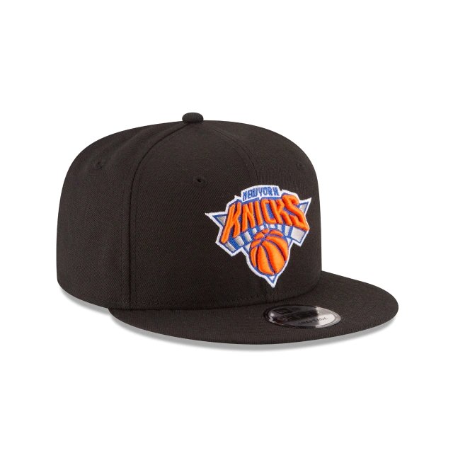 New Era New York Knicks 9Fifty Snapback (70353262) Black - STNDRD ATHLETIC CO.