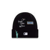 New Era New York Yankees City Transit Knit Beanie (60224747) Blue - STNDRD ATHLETIC CO.