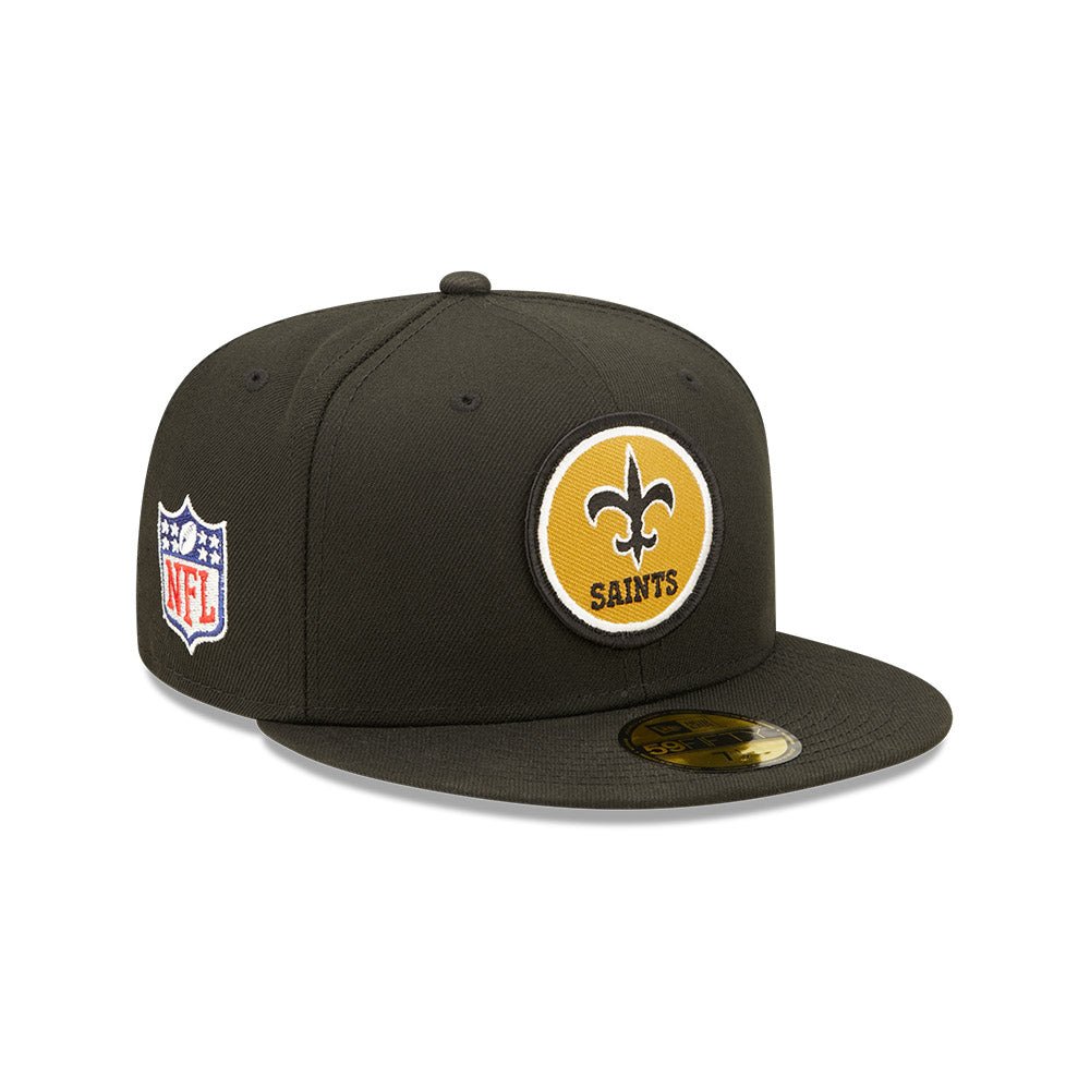 New Era NFL Sideline Historic 59/50 New Orleans Saints Fitted Hat (60281491) - STNDRD ATHLETIC CO.