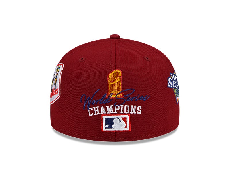 New Era Philadelphia Phillies Count The Rings 59/50 Fitted Hat (60224553) - STNDRD ATHLETIC CO.