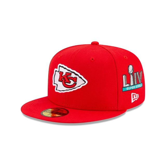 Kansas City Chiefs New Era Multi 59FIFTY Fitted Hat - Red