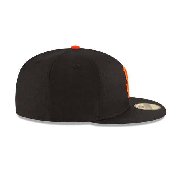 New Era 59FIFTY San Francisco Giants Patch Pride Fitted Hat Black 60138909 - 7 1/8