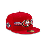 New Era SF 49'ers World Champs 59/50 Fitted Hat (60180964) - STNDRD ATHLETIC CO.
