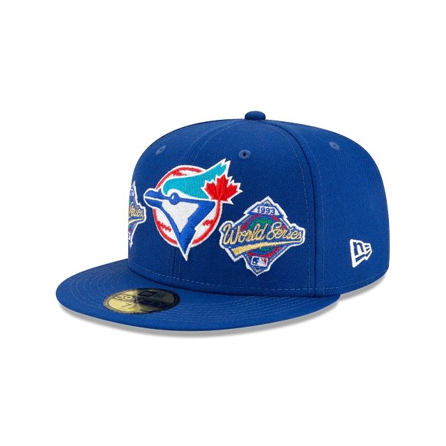 New Era Toronto Blue Jays World Champions 59/50 Fitted Hat (60180954) - STNDRD ATHLETIC CO.