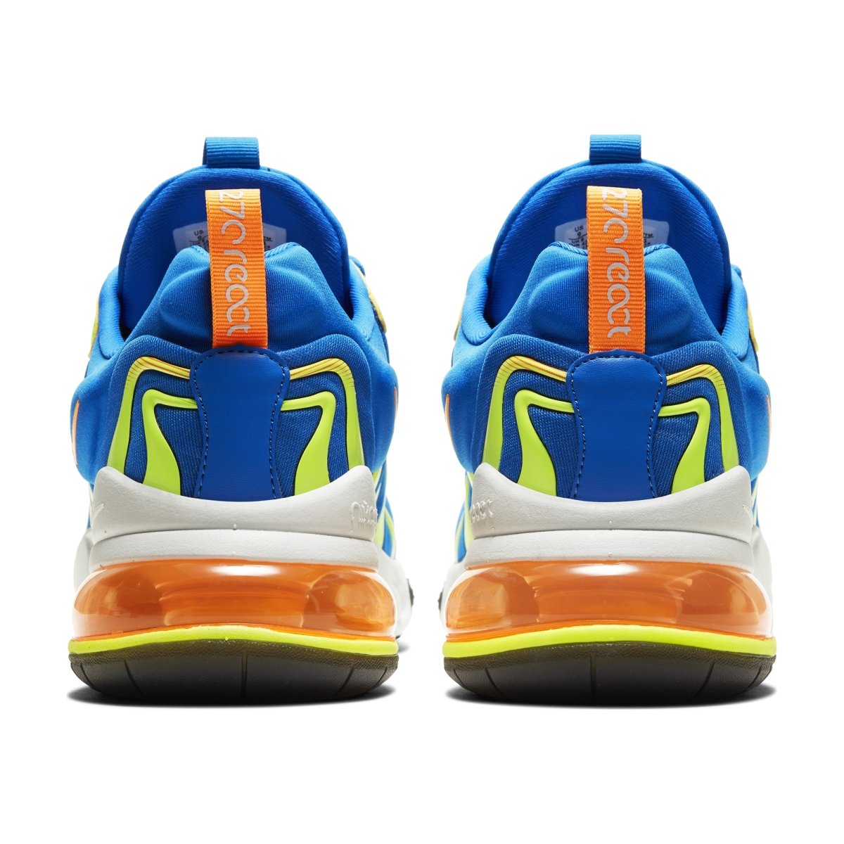 Nike Air Max 270 React Eng (CD0113-401), Soar/T.Orange / 8.5