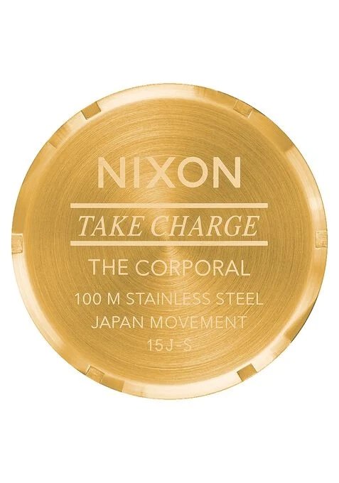 Nixon Corporal Stainless Steel Watch (A346-502-00) All Gold - STNDRD ATHLETIC CO.